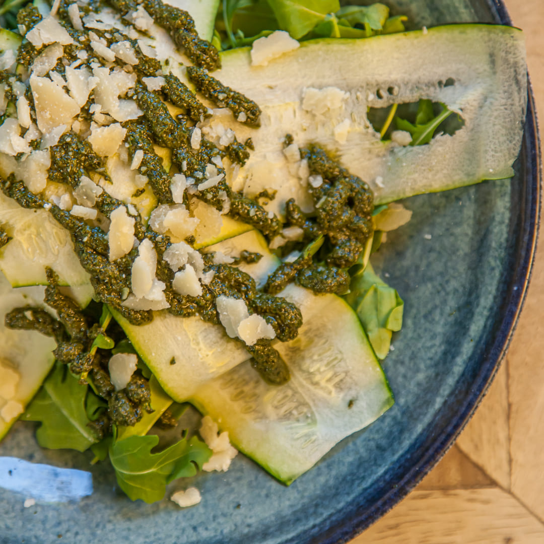 Carta 28 carpaccio de calabacin