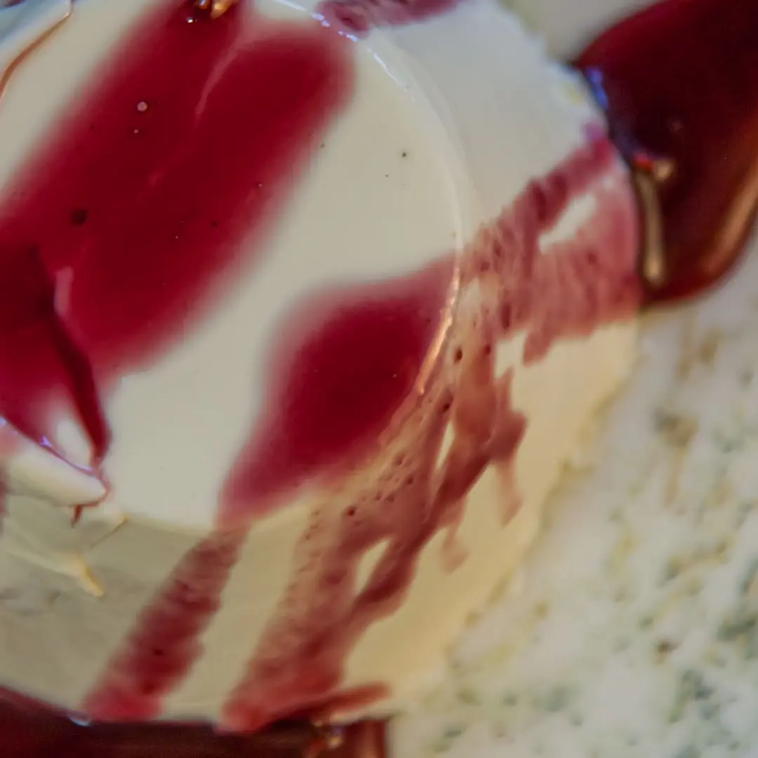 nuestra pannacotta casera Panna cotta casera