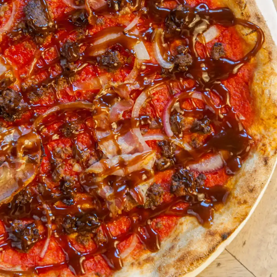 pizza barbacoa clásica